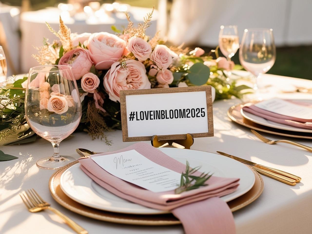 How to Create the Perfect Wedding Hashtag