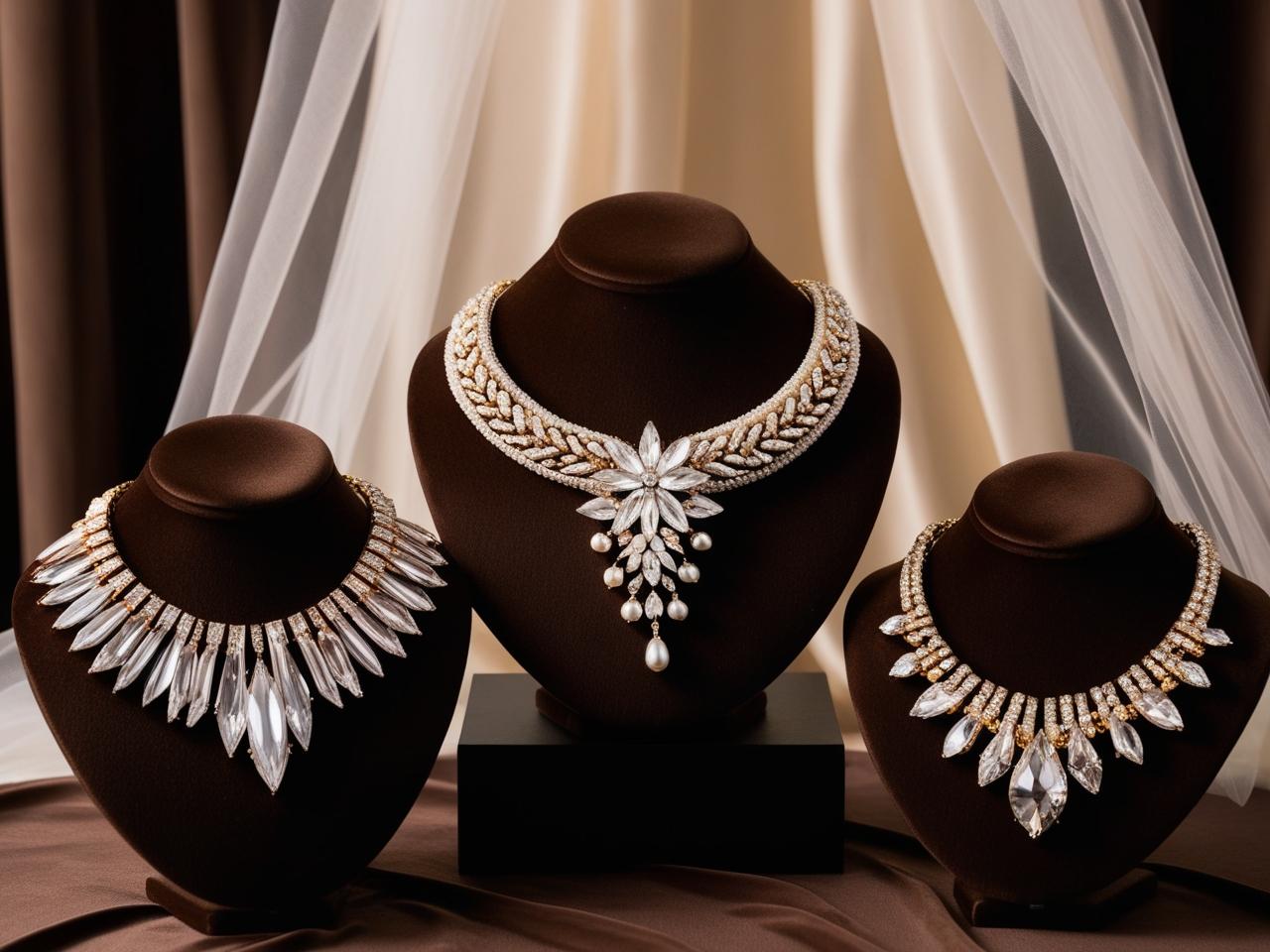 Best Statement Bridal Necklaces for Bold Brides