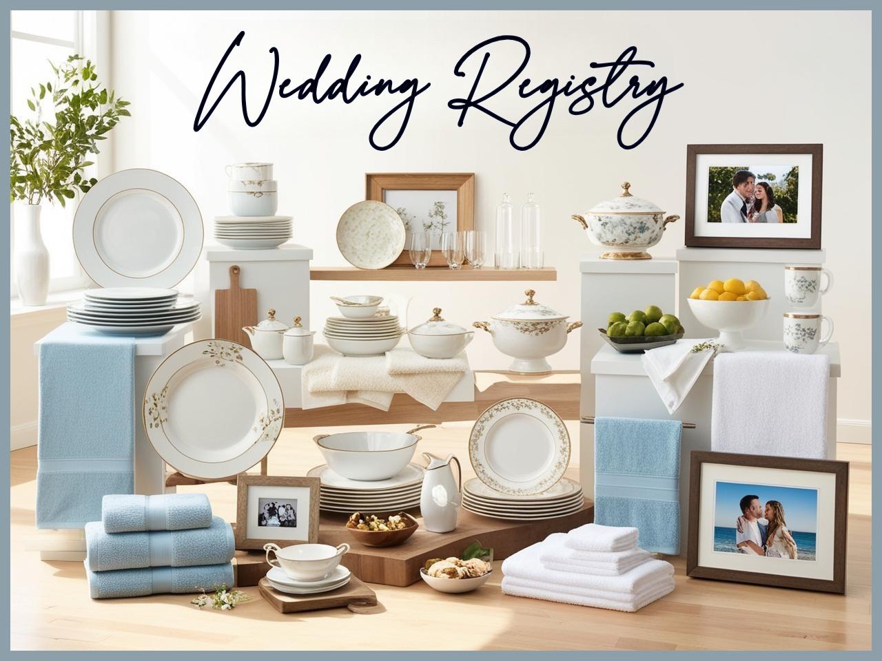 Must-Have Wedding Registry Items